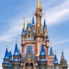 Cinderella Castle at Walt Disney World, a quintessential fairytale landmark in Florida.