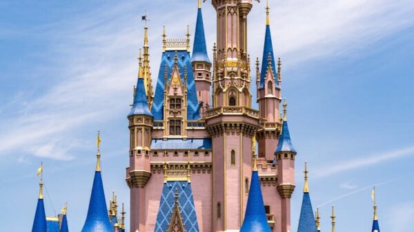 Cinderella Castle at Walt Disney World, a quintessential fairytale landmark in Florida.