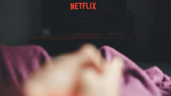 Relaxing indoors with Netflix, showcasing a typical weekend vibe.
