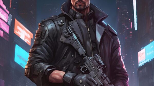 ai generated, man, hitman, comic book, mercenary, warrior, killer, soldier, avenger, detective, assassin, murder, fantasy, character