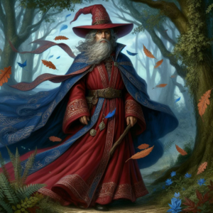 magician, magic, fantasia, autumn, to dream, mystical, forest, mystery, gandalf, sorcerer, lord of the ring, merlin, allanon, nature, wizard