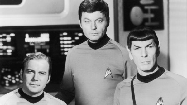 Glumci iz 'Star Trek: The Original Series' na setu serije 'The Virginian' – glumci iz Star Trek