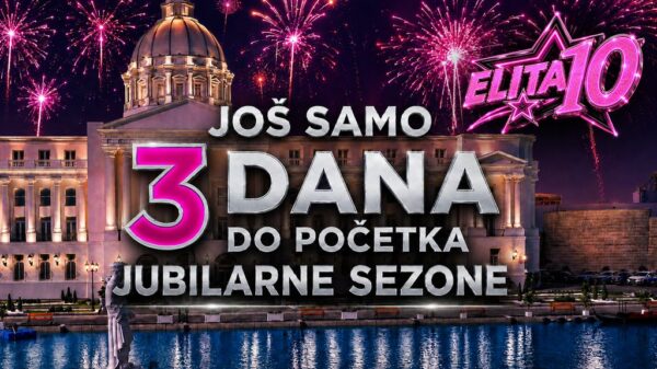 Početak Elite 10 najavljen za 5. septembar sa poznatim učesnicima