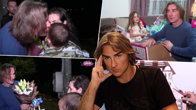 Željko Mitrović donirao pola miliona dinara porodici u Čačku (VIDEO)