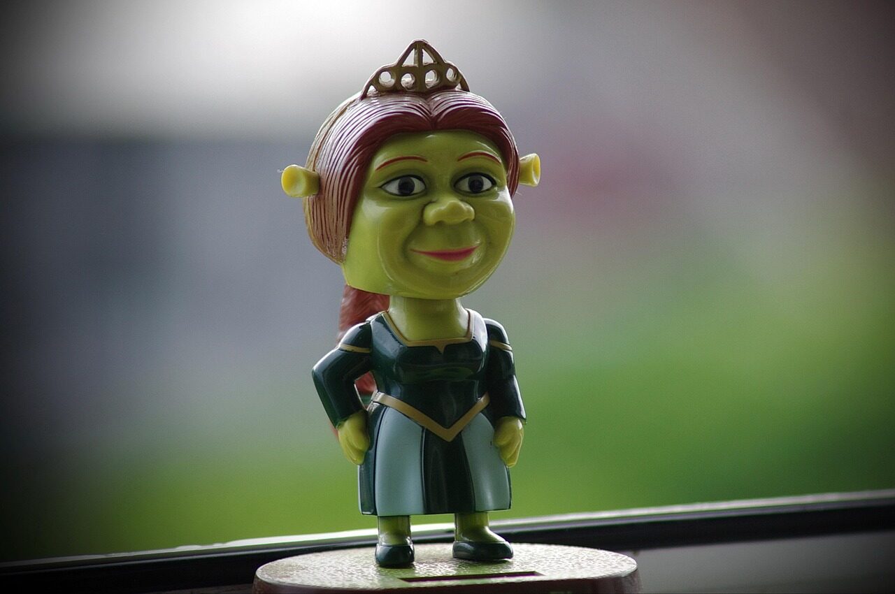 fiona, shrek, princess, character, troll, figurine, toy, female, figure, crown, cartoon, shrek, shrek, shrek, shrek, shrek