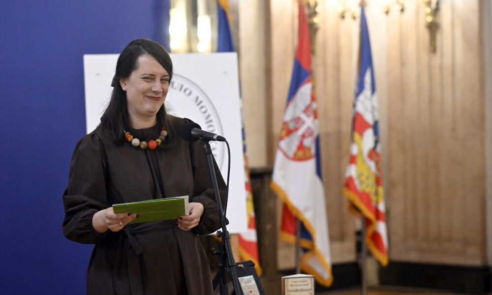 Roman 'Dnevnik šumske veverice' dobitnik priznanja 'Dositejevo pero' – nagrada Dositejevo pero