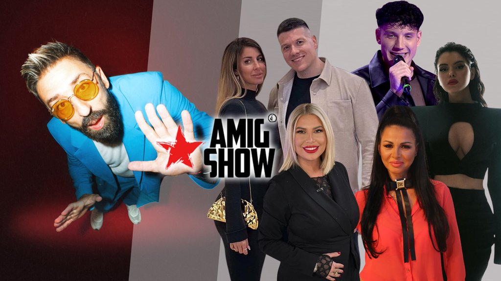 Sloba i Jelena Radanović, Dea Đurđević i Azra Husarkić gosti u novom izdanju Ami G Show